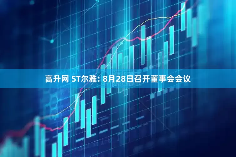 高升网 ST尔雅: 8月28日召开董事会会议